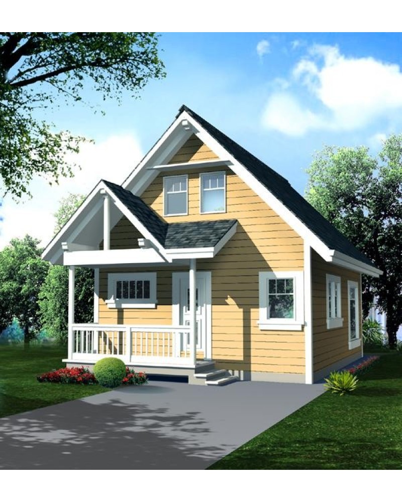 AmazingPlans.com House Plan #RS800 - Cabin, Vacation