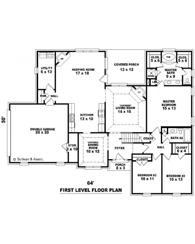 House Plan SUL1980534652T Traditional
