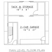 GHD4035 Garage Tack & Storage Room