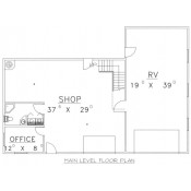 GHD4036 RV Garage Shop & Storage