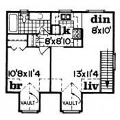 SHD-SGA025 Garage Apartment