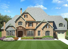 European French House Plan