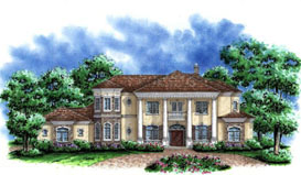 Colonial Style House Plan