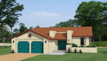 Southwestern Pueblo Style House Plan