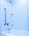 Grab bar for tub